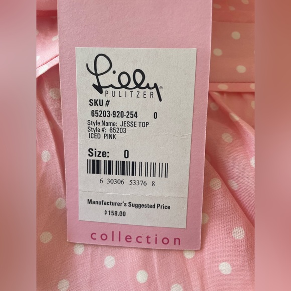 Lilly Pulitzer Jesse Top NWT - Picture 5 of 7